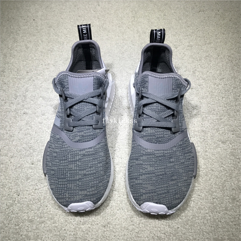 Real Boost Adidas NMD R1 Grey BB2886